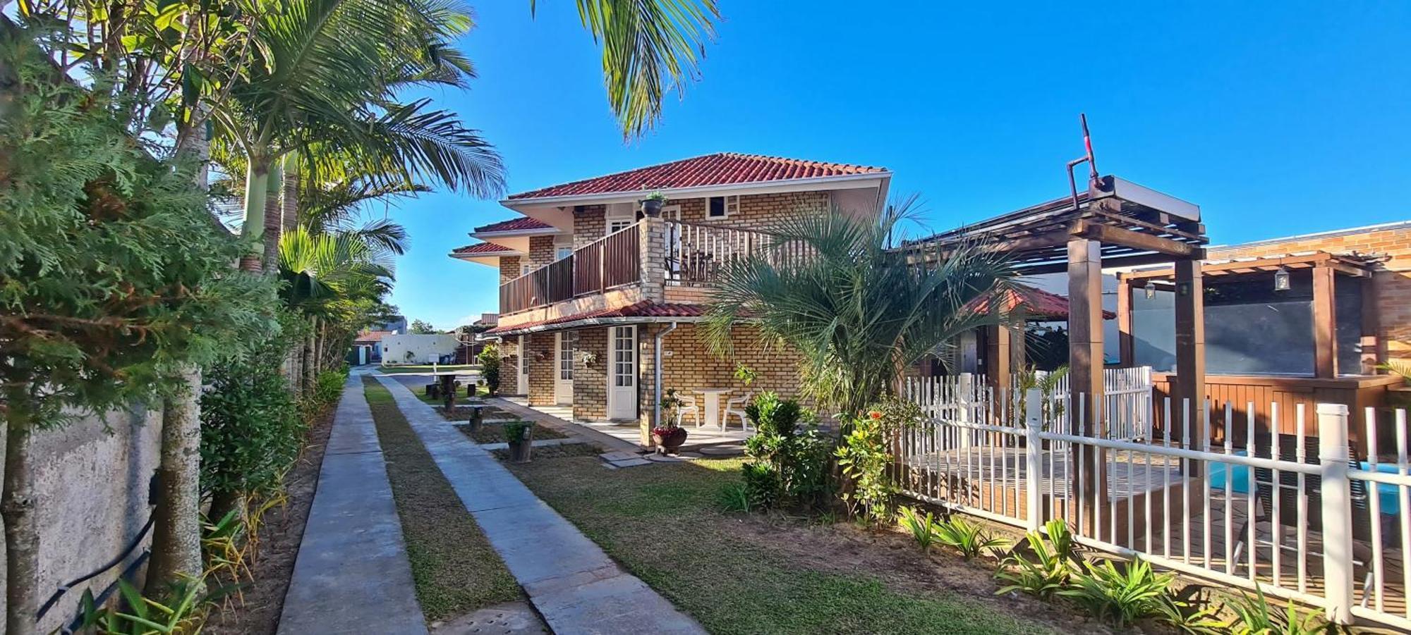 Pousada Recanto Edenico - A Beira Mar Da Praia Ponta Do Papagaio, Palhoca Sc المظهر الخارجي الصورة