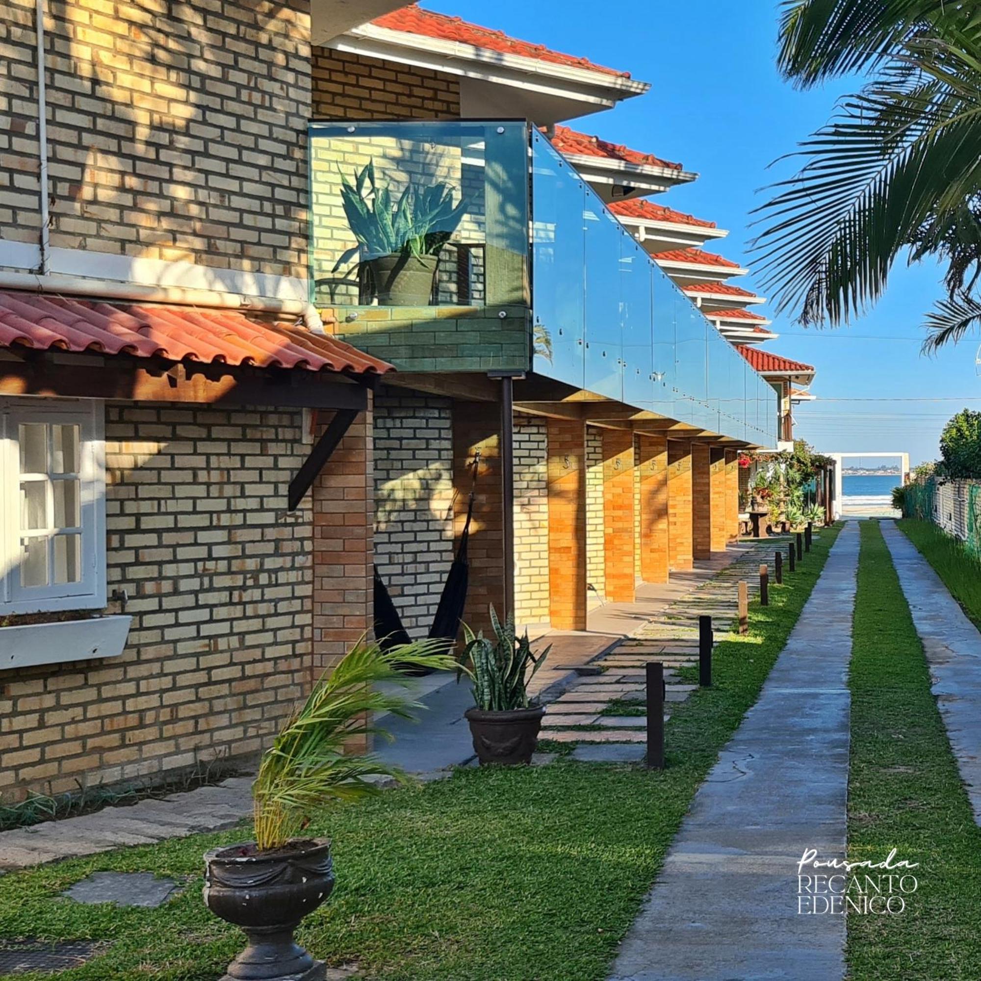 Pousada Recanto Edenico - A Beira Mar Da Praia Ponta Do Papagaio, Palhoca Sc المظهر الخارجي الصورة